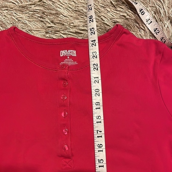 DULUTH Trading Co. Pink Short Sleeve Tee Shirt Size‎ Small - Picture 5 of 6